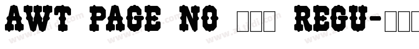 AWT Page No 508 Regu字体转换